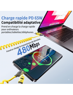 cable-usb-c-retractable-a-ressort-tpe-1-5m-charge-rapide&-Magickart