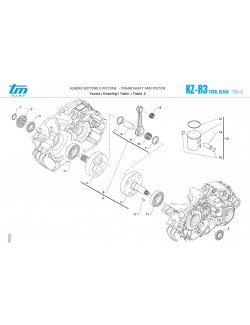 TM Racing Tie Kit Ø22mm Full Maneton KZ10 R1 R2 R3-Magickart