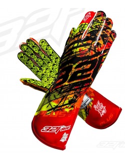 Gants Karting FIA 32Five PLUS F - Feu/Néon - Homologués-Magickart