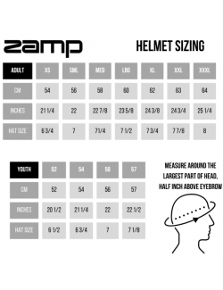 Cuffie Zamp RZ-70F, Zamp Racing Full Elmet, Auricolare magickart