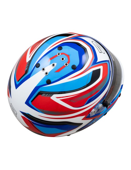 Casco Zamp RZ-63F rojo / Azul - Certified FIA 8859-2024 Snell SA2025-MAGICKART