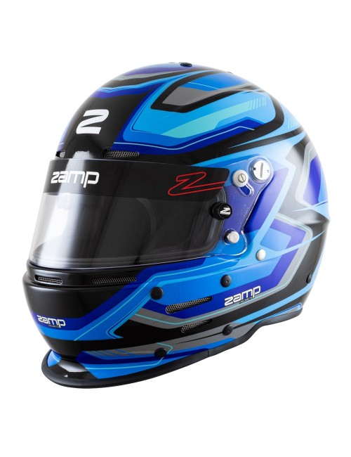 ZAMP RZ-63F BLUE / BLACK HELMET - FIA 8859-2024 Snell SNA2025 -MAGICKART
