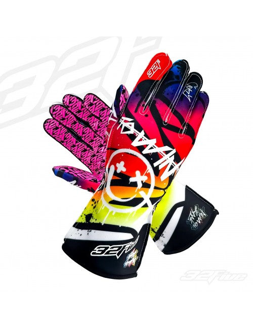 Luvas Karting 32Five Smile - Rainbow- Grip & Style-MagickArt