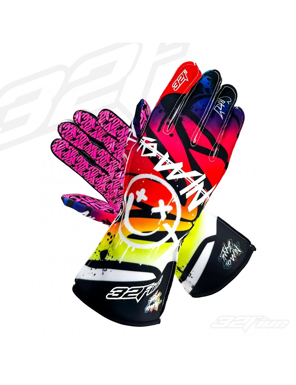 Gants Karting 32Five Sourire - Rainbow- Grip & Style-Magickart