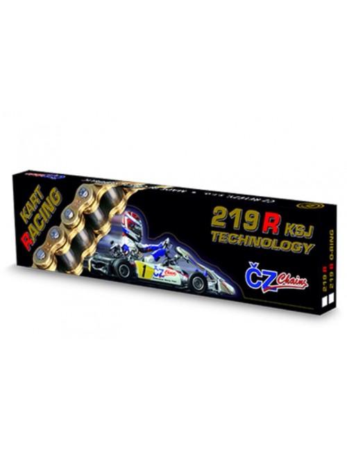 Chaîne CZ 219 ORS O-ring Ultra Renforcée - Karting Racing-Magickart