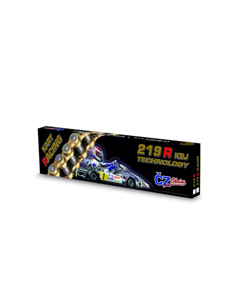 CZ 219 ORS O-ring Catena ultra rinforzata - Karting Racing-MagickArt