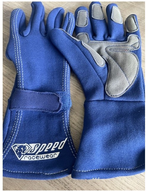 gants Speed F1-Style bleu