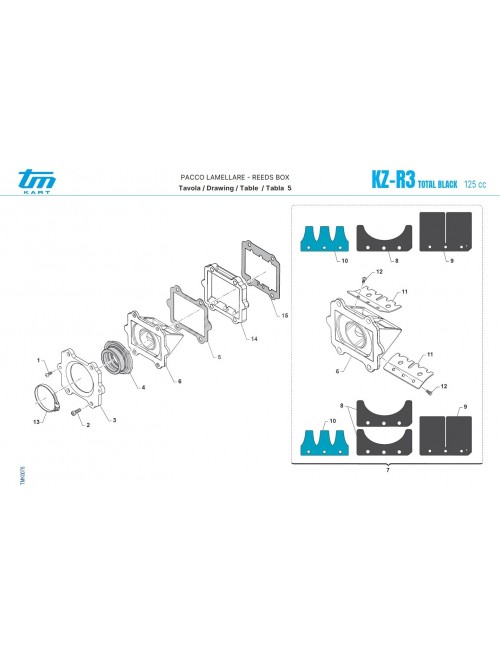 Vis de boite a clapet 3x6mm TM R3 18TM49330