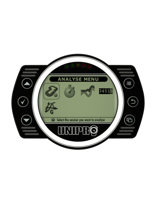 UNIGO 8005 afficheur BASIC KIT avec GPS, noir
