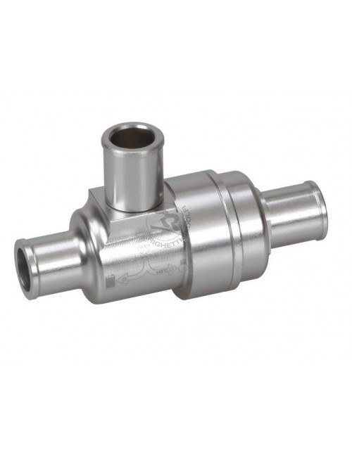 3-way black anodized thermostatic valve 45°C -Magickart