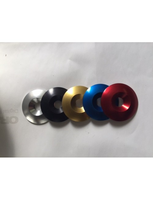 EVASE ROUND 34 x 8mm ANODISE ALUMINIUM -magickart