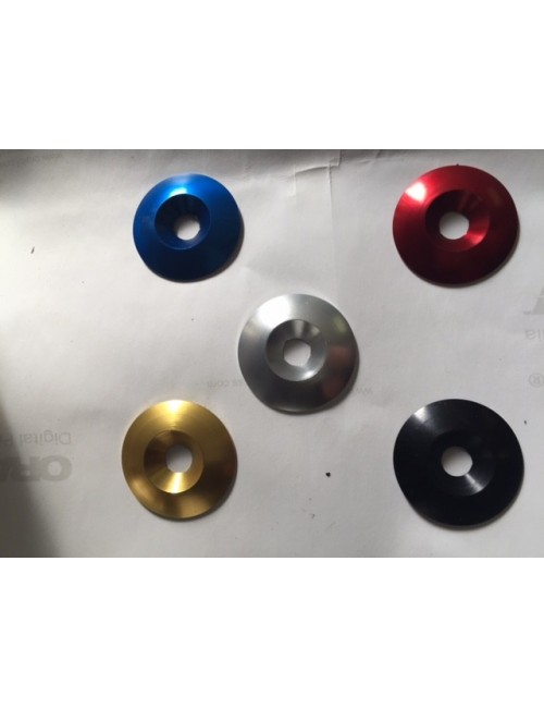 34 x 8mm Evasee ροδέλα ανοδιωμένο αλουμίνιο -magickart