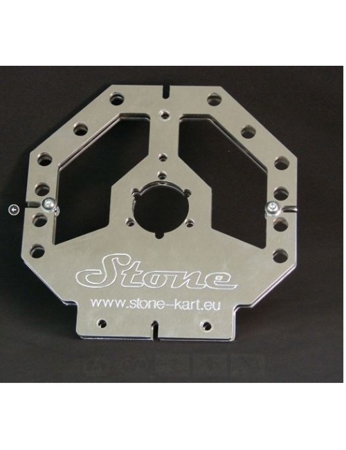 Plaques pour réglage train AV en aluminium