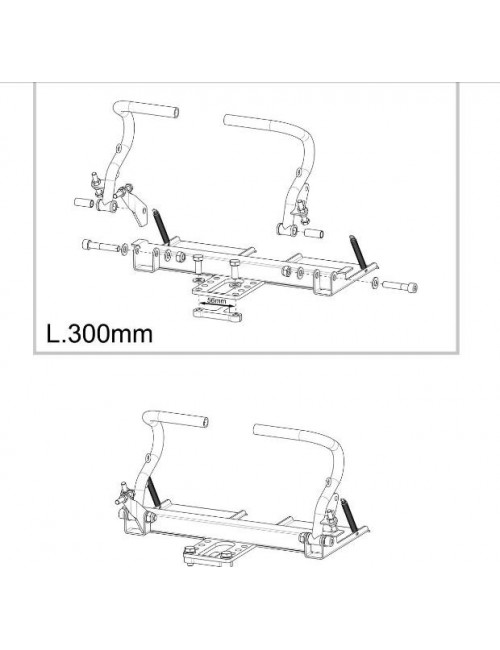 COMPLETE PEDALS FOR MINIKART