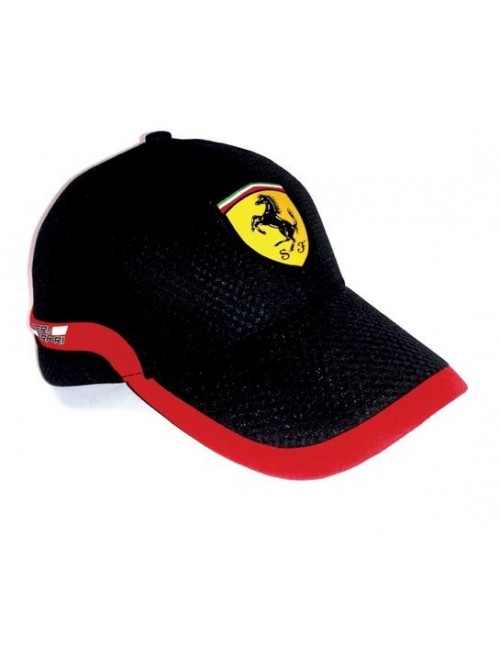 CASQUETTE FERRARI PISTE BLACK