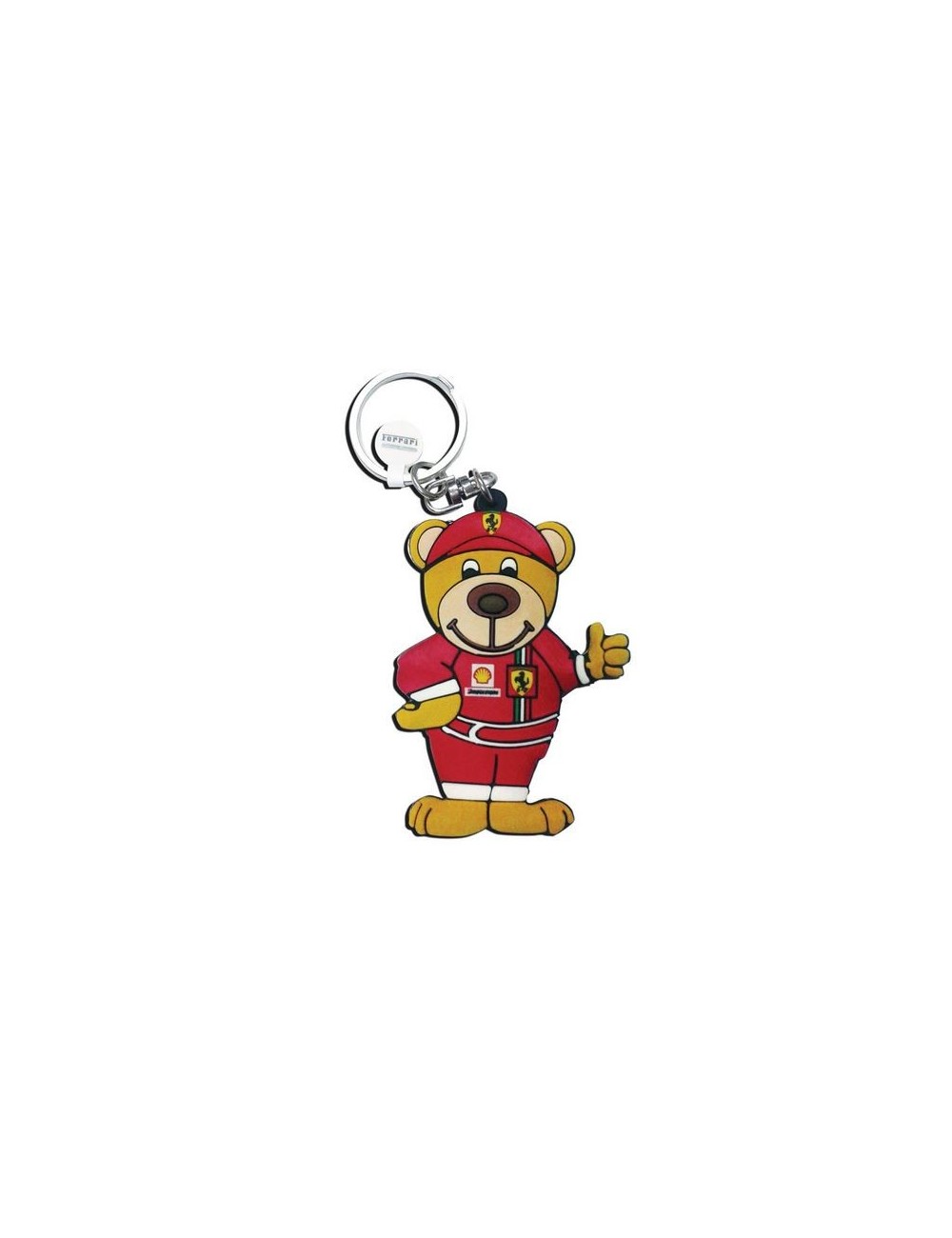 PORTE CLEF FERRARI TEDDY WORLD CHAMPION