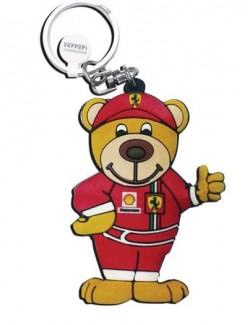 PORTE CLEF FERRARI TEDDY WORLD CHAMPION