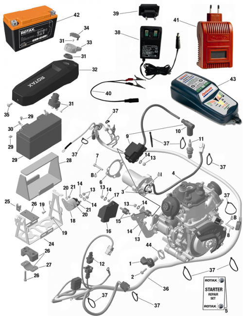 (8) Connexion de masse complet