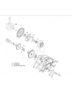(5) Nut M22x1.5, Clutch