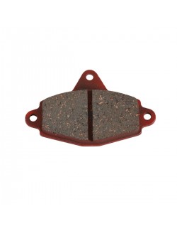 PLAQUETTE DE FREIN MODELE TENDRE (114) COULEUR ROUGE, EPAISSEUR 13mm