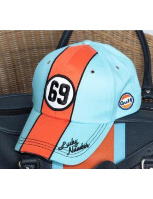 Gulf 69 blaue Kappe