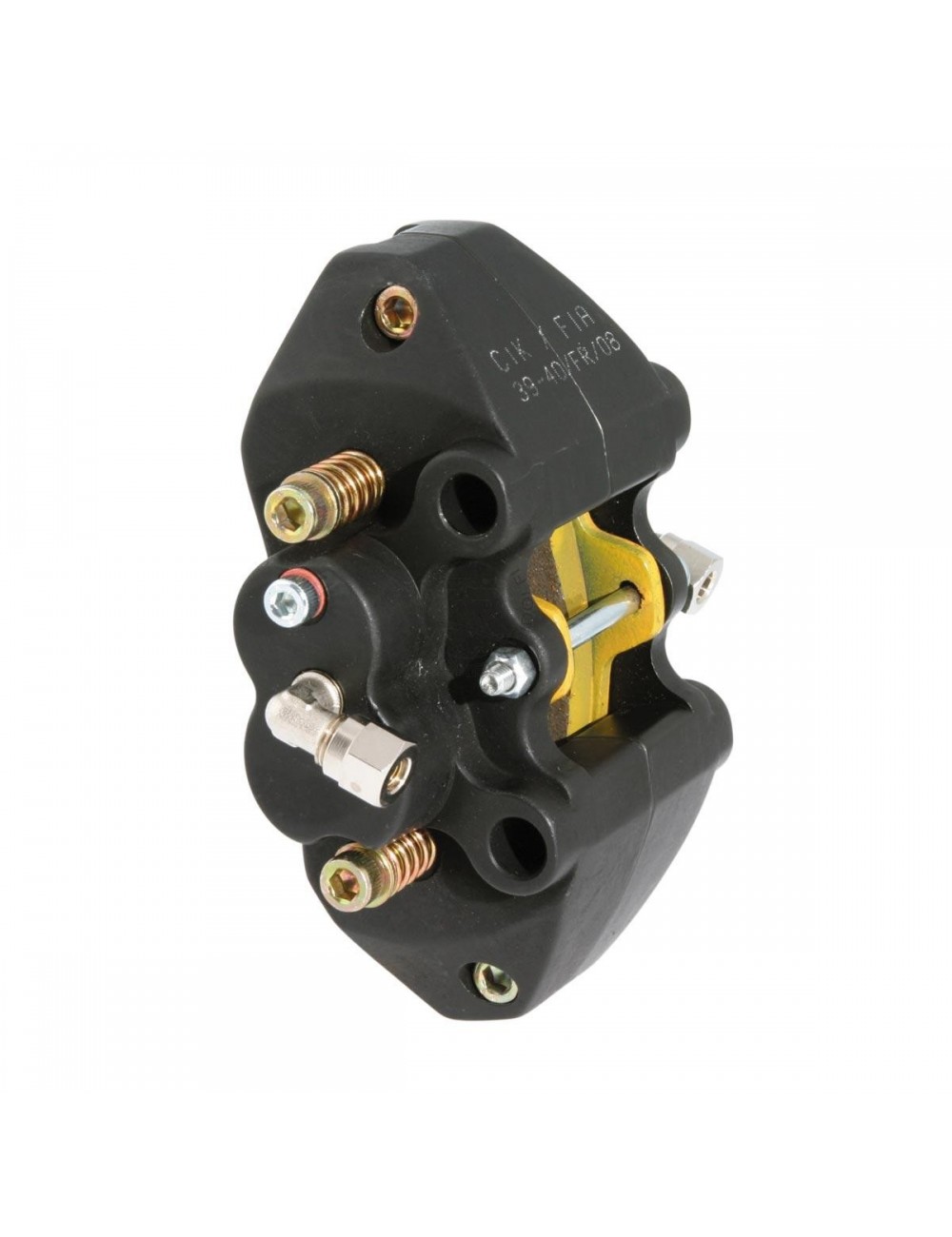 REAR HYDRAULIC CLAMP WITH 4 PISTONS, BLACK ANODIZED REAR HYDRAULIC CLAMP WITH 4 PISTONS, BLACK ANODIZED