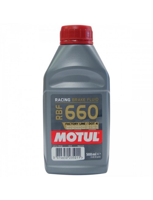 Punto de fluidos de frenos 4 Motul RBF 660 1/2 L 325 ° C -magickart