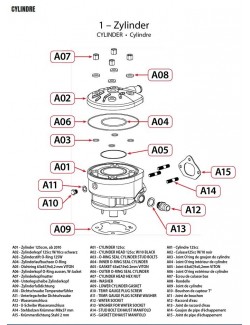 Κύλινδρος A01 - 125cc