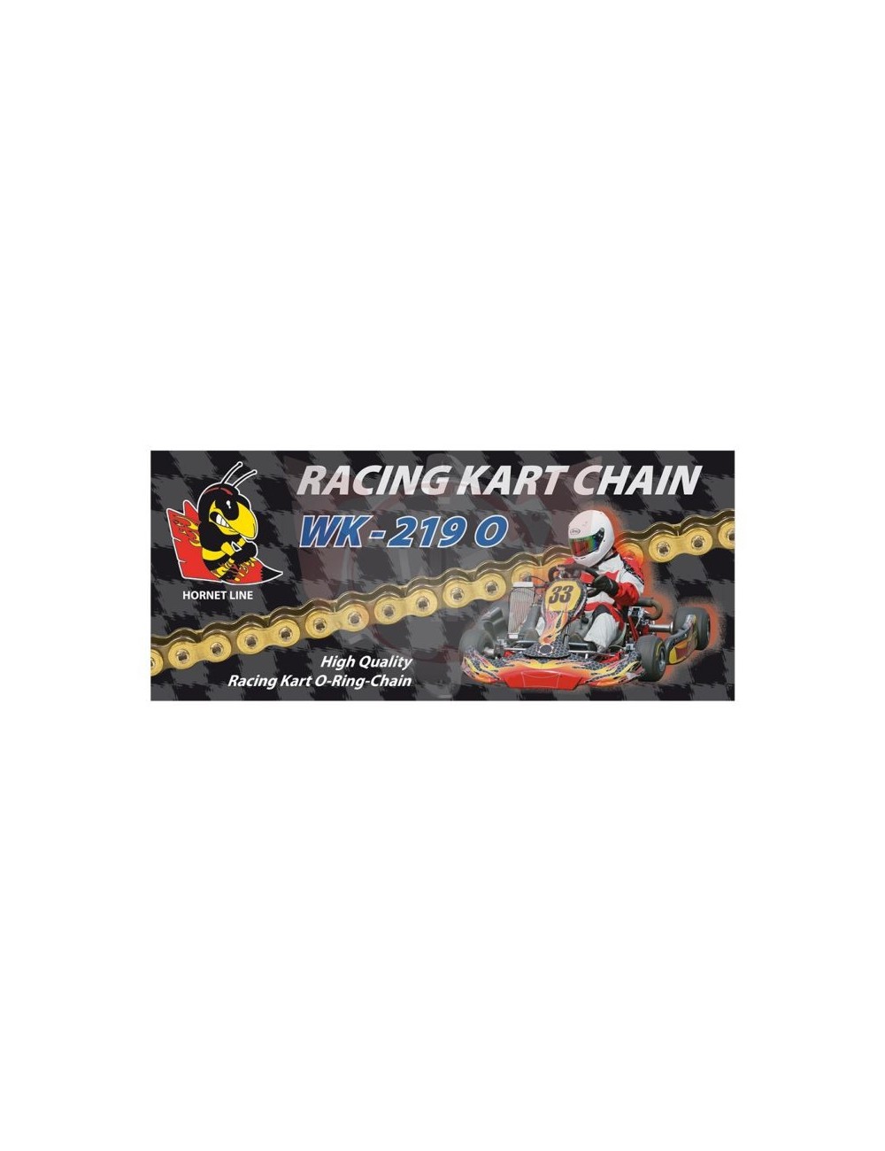 Chaine WK-219 Racing O'ring available at Magickart Chaine WK-219 Racing O'ring available at Magickart