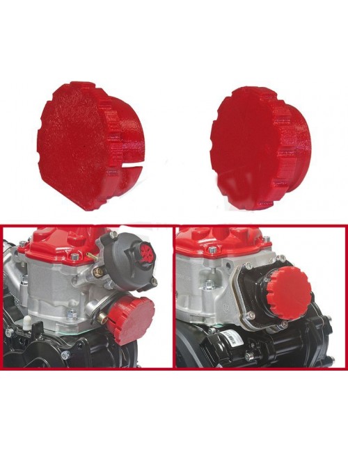 Red cover kit for ROTAX motor -Magickart