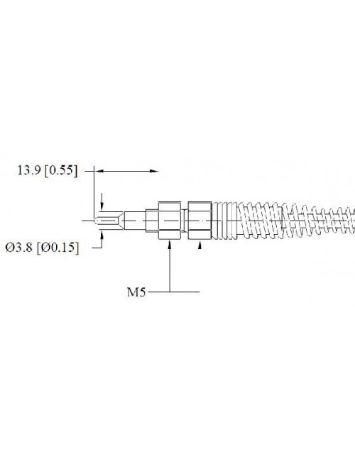 Temp Echapp Kart αισθητήρας θερμοκρασίας εξάτμισης KF 0-1000°c