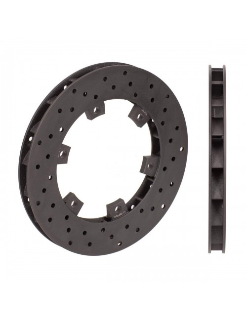 DISQUE FREIN VENTILE FLOTTANT H.18 D.200mm PERCE'