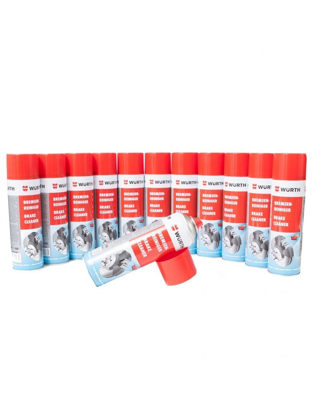 12 x 500 Ml de nettoyant würth freins au meilleur prix chez Magickart