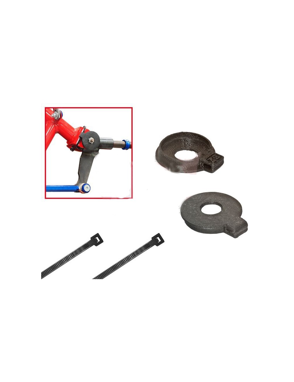 Kit couvercles d'excentrique 32mm