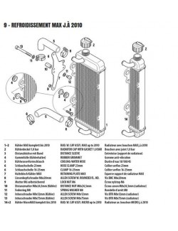 (5) Water hose 18/100/45mm