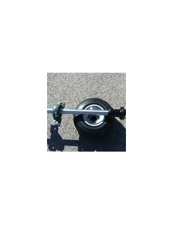 Complete rear axle for trike