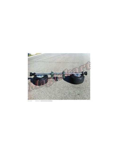 Complete rear axle for trike