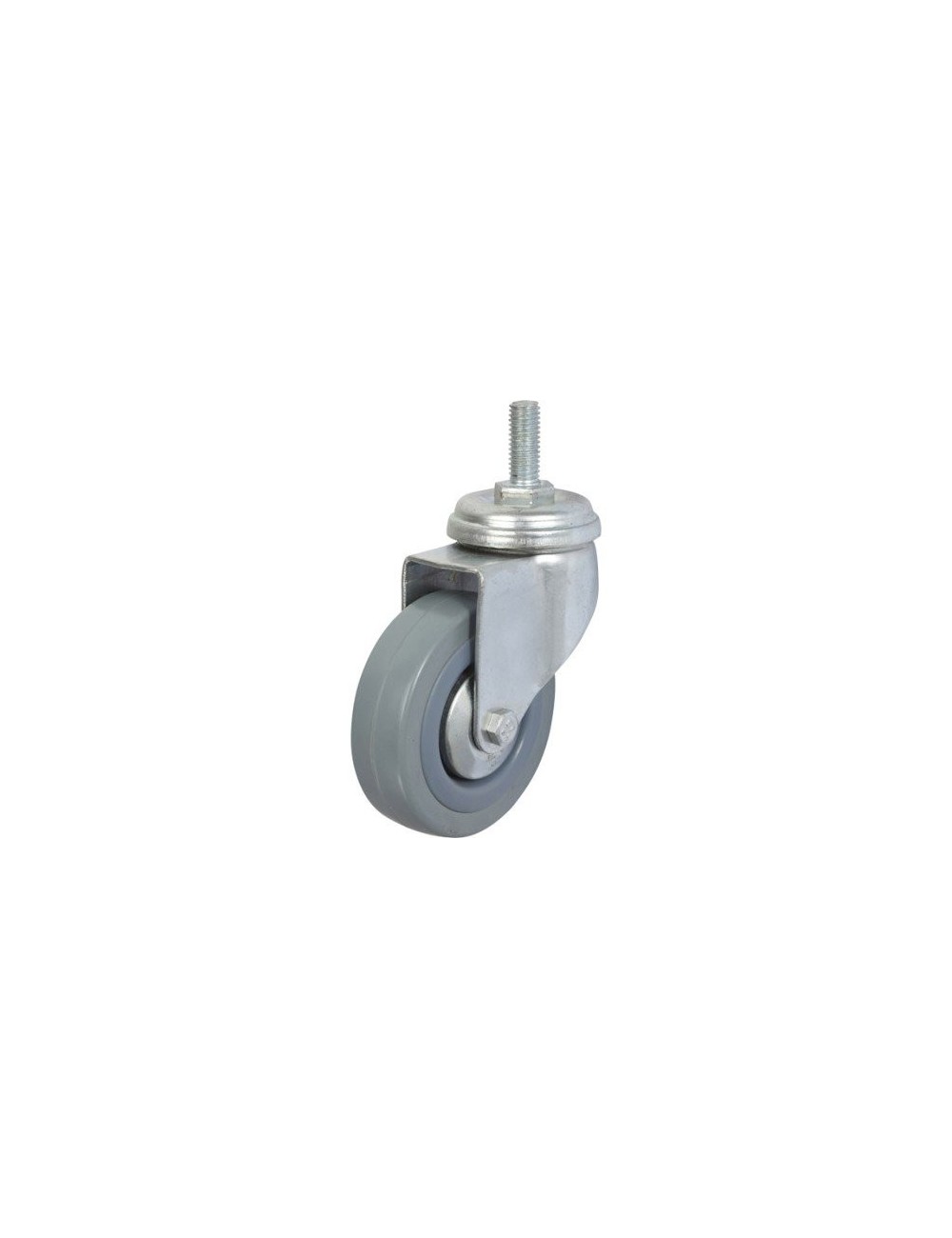 Roulette 100x25mm avec goujon M10x20
