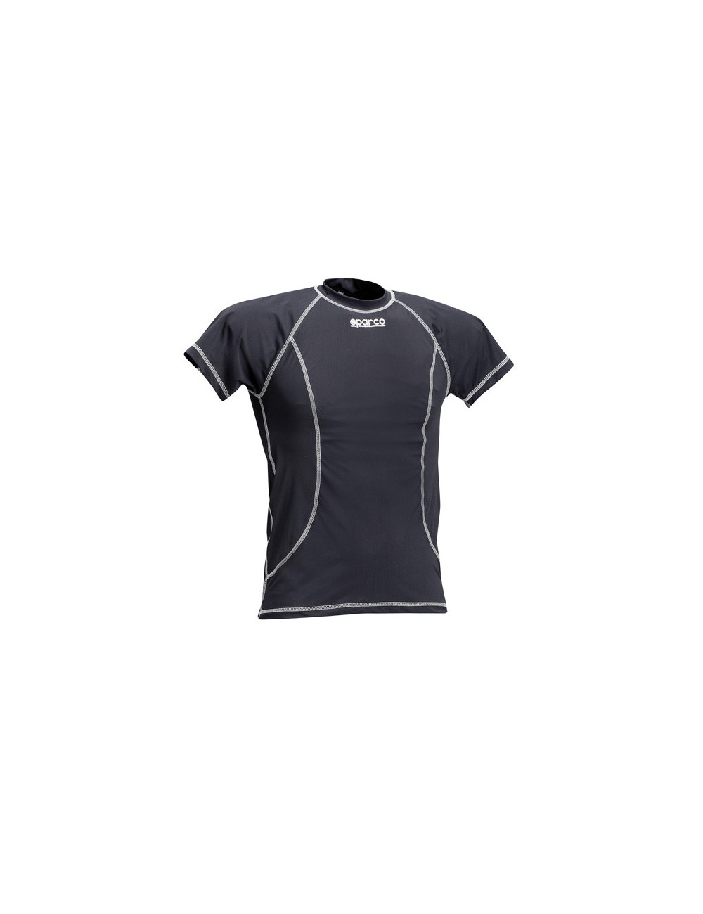 Sparco Kart-schwarzes T-Shirt