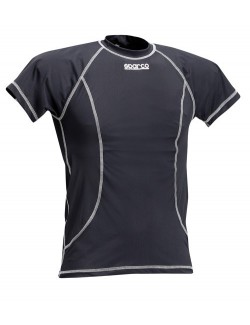 Sparco Kart-schwarzes T-Shirt