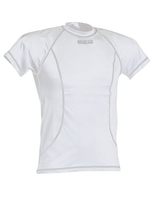 Sparco t-shirt karting blanc