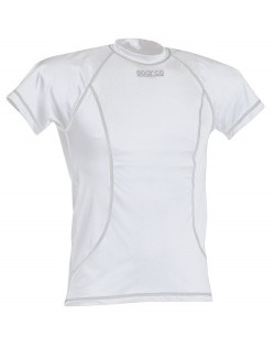 Sparco t-shirt karting blanc
