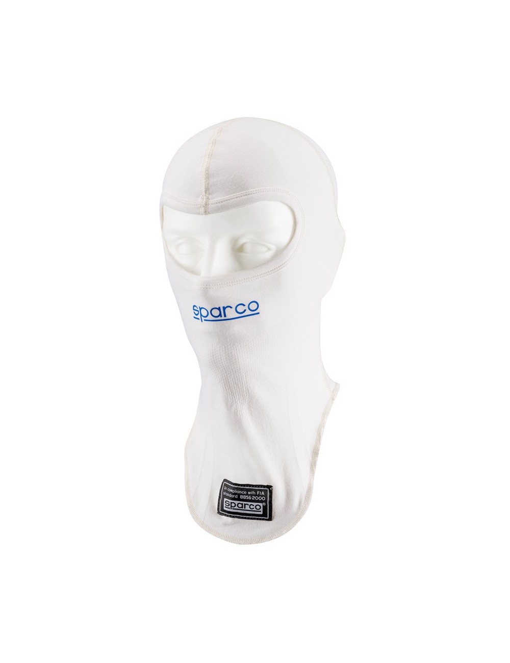 Nomex cagoule SPARCO Soft Touch  FIA blanc