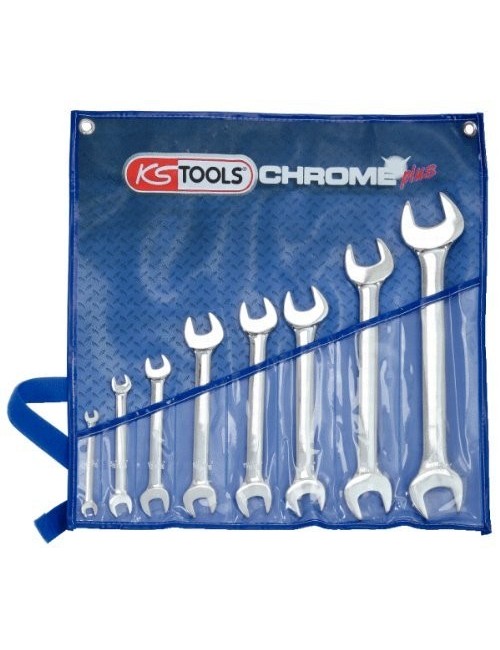 Ks tools 8-piece open-end wrench set