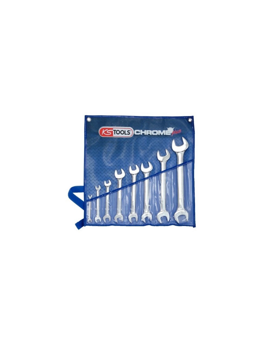 Ks tools 8-piece open-end wrench set