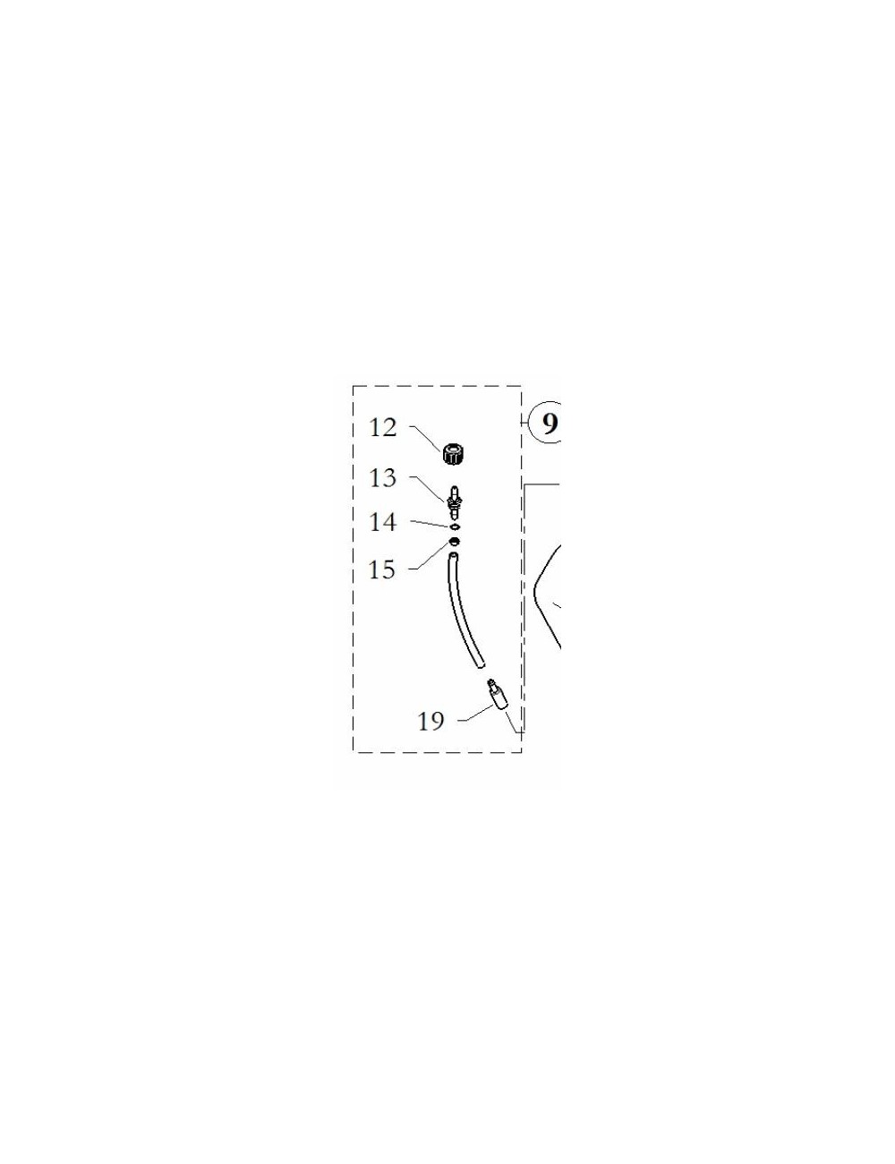 (9) kit plongeur reservoir birel 4l