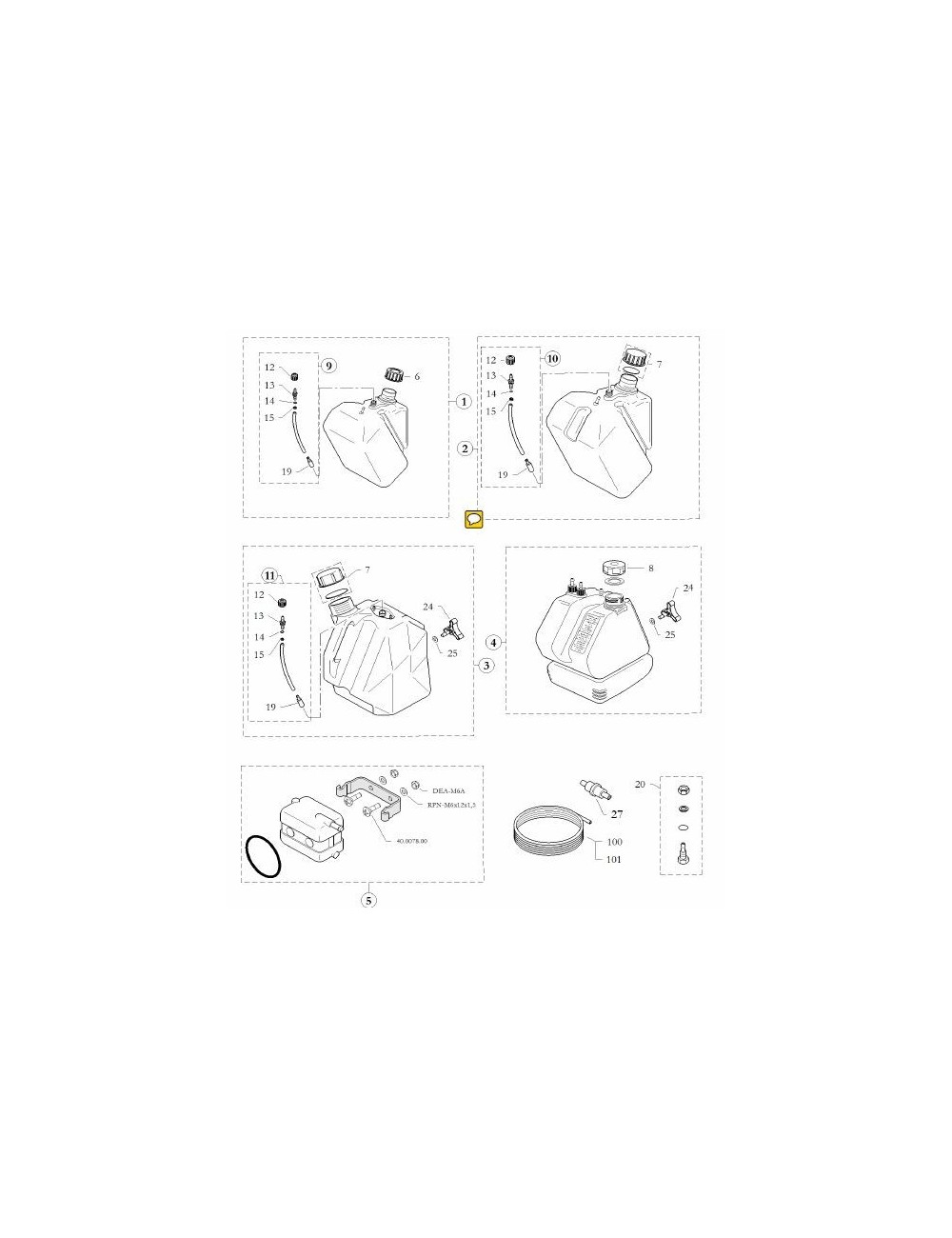 (24) KNOB 8x25