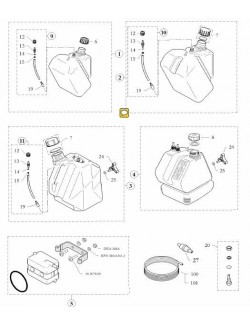 (24) vis de serrage de reservoir ricciardo birel