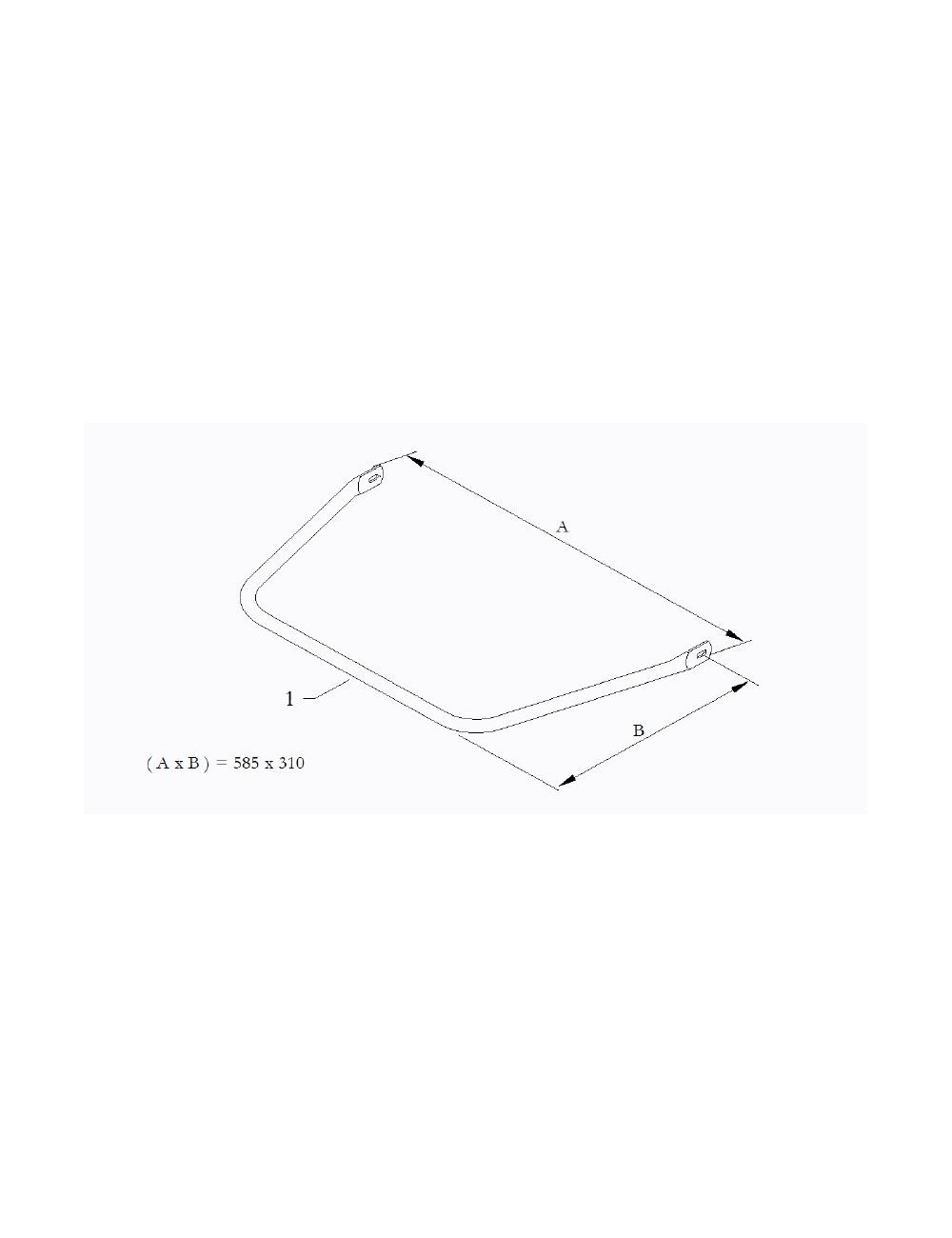 (1) FRONT BUMPER L-C/510x260-D KG MK14 MINI birel