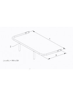 (2) barre de spoiler 510x260 FL09/14 MINI